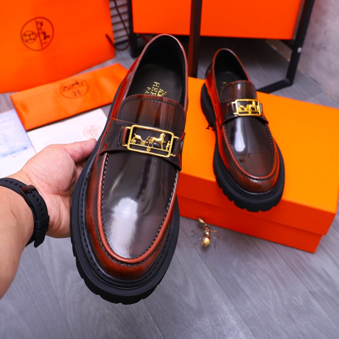 Men  H*ermes Top Sneaker