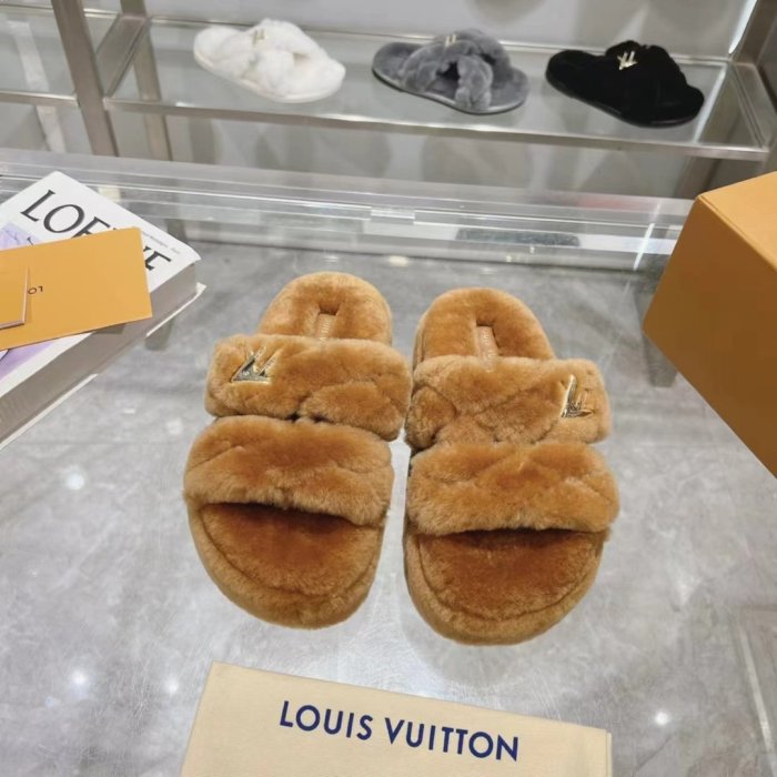 Men L*ouis V*uitton Top Quality Sandals 3.5cm