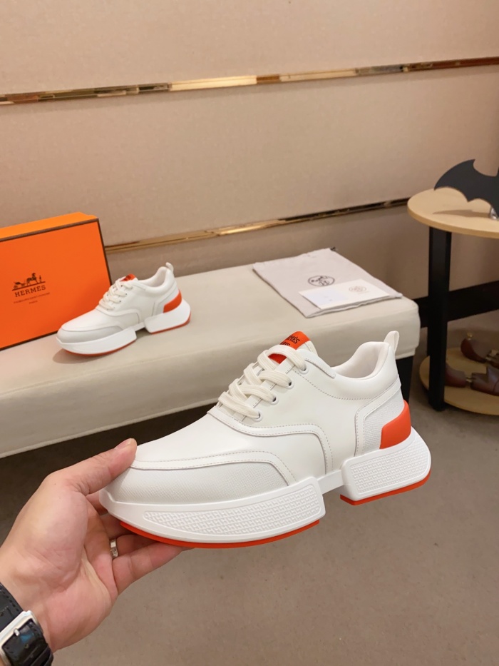 Men  H*ermes Top Sneaker