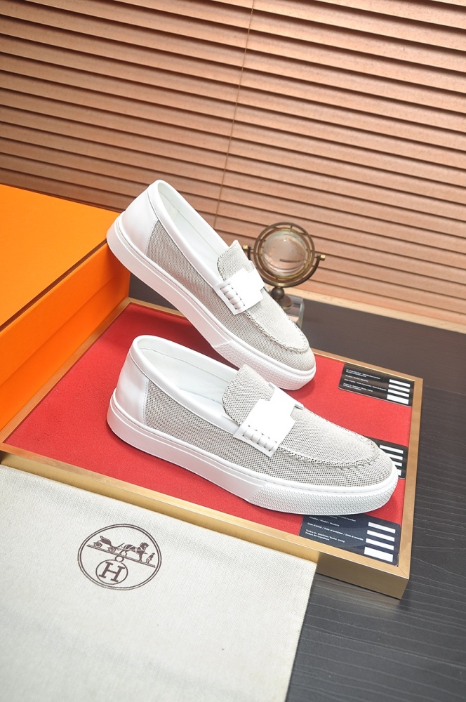 Men  H*ermes Top Sneaker