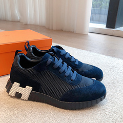 Men  H*ermes Top Sneaker