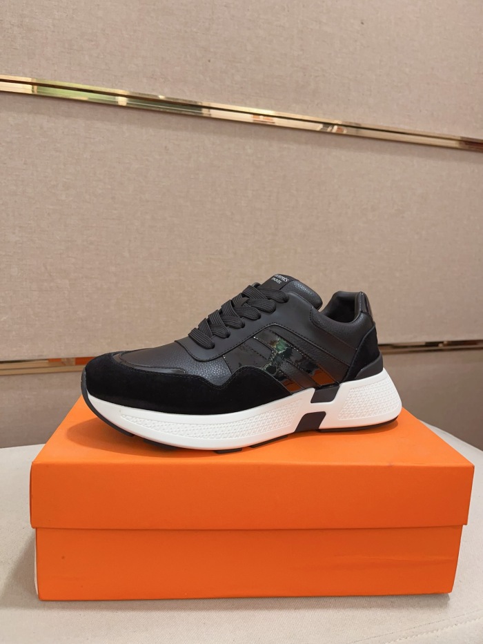 Men  H*ermes Top Sneaker