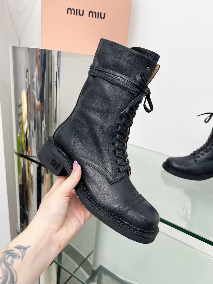 Women M*iu M*iul Top Boot