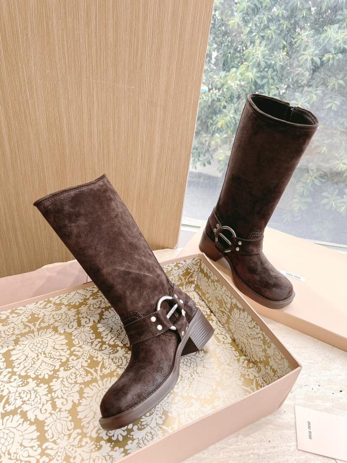Women M*iu M*iul Top Boot