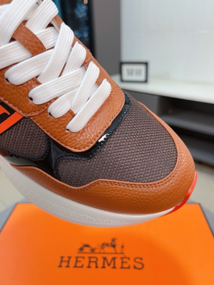 Men  H*ermes Top Sneaker