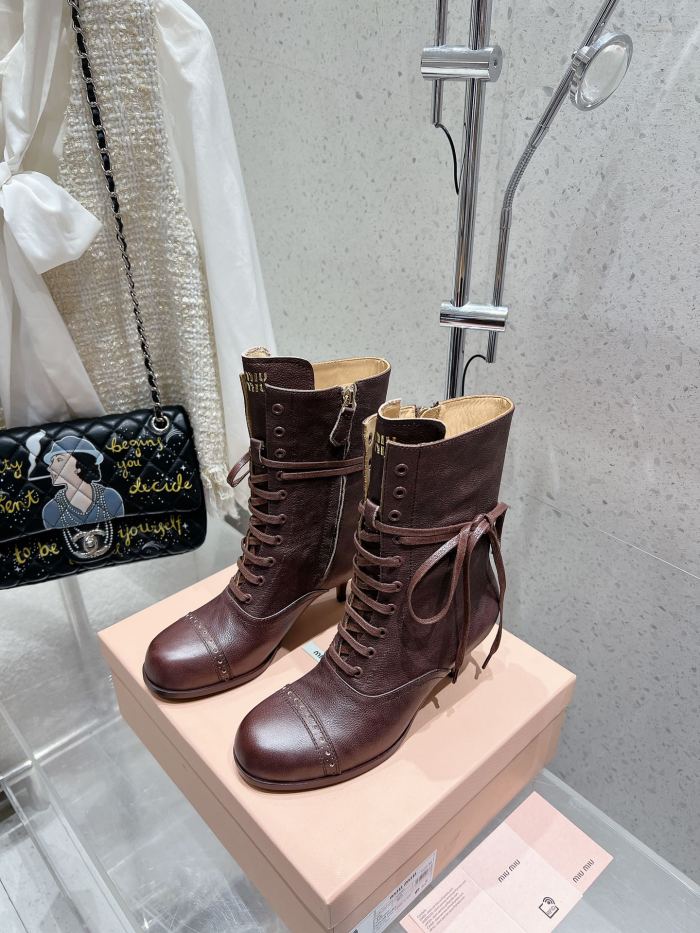 Women M*iu M*iul Top Boot