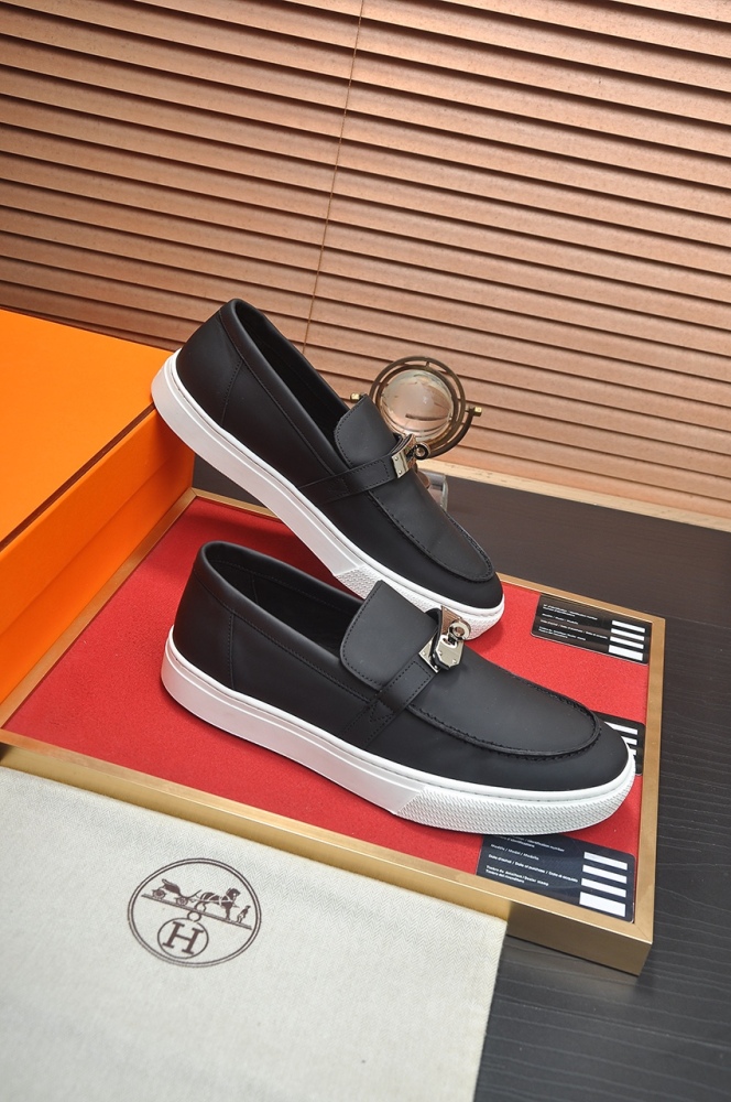 Men  H*ermes Top Sneaker