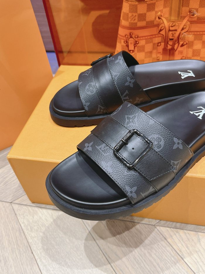 Men L*ouis V*uitton Top Quality Sandals