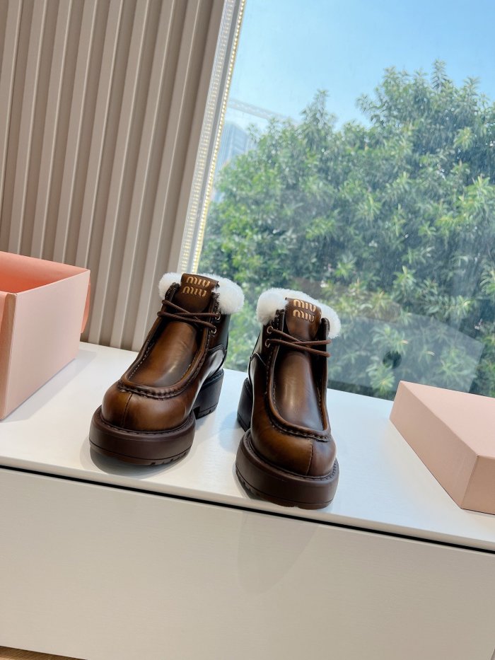 Women M*iu M*iul Top Boot