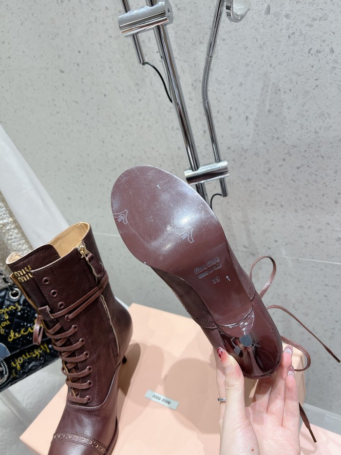Women M*iu M*iul Top Boot