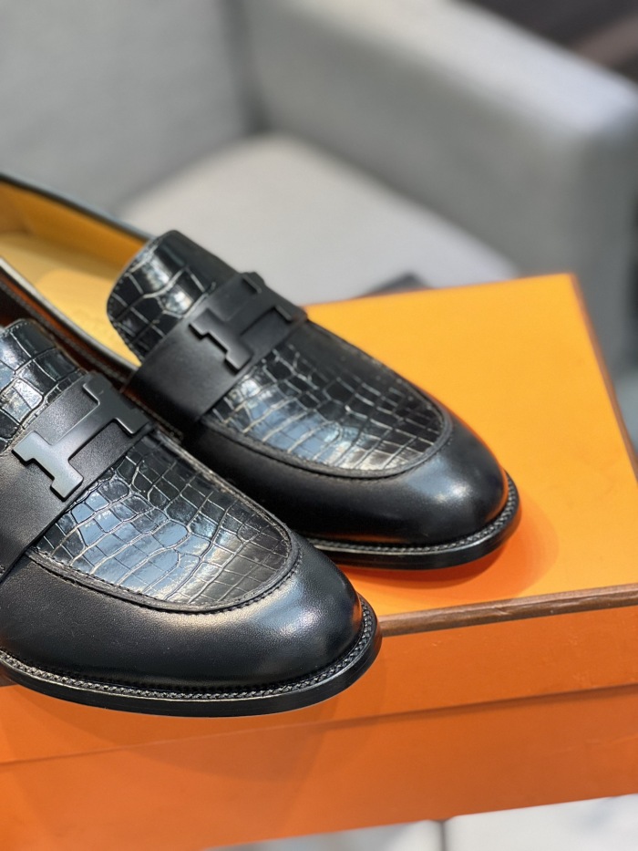 Men  H*ermes Top Sneaker