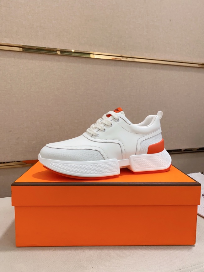 Men  H*ermes Top Sneaker