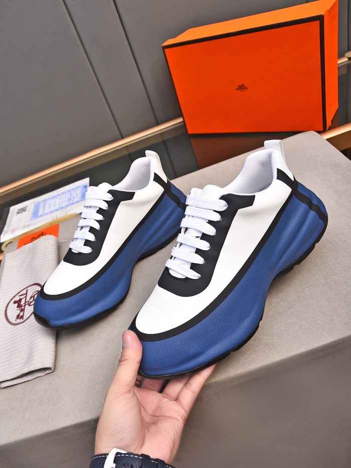 Men  H*ermes Top Sneaker