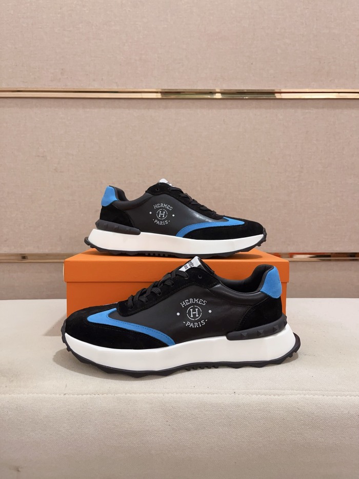 Men  H*ermes Top Sneaker
