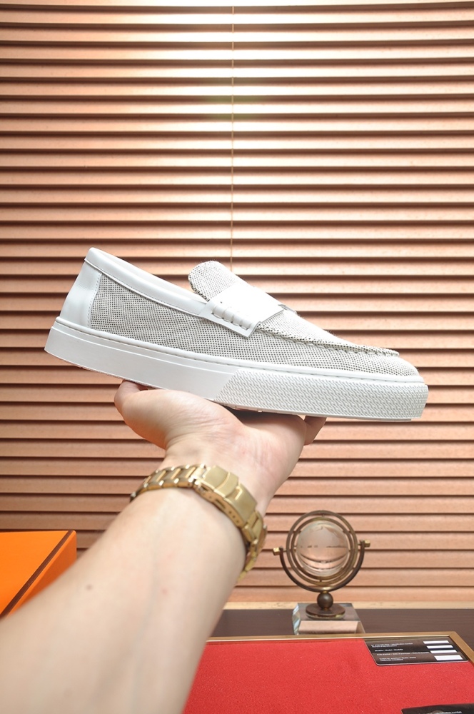 Men  H*ermes Top Sneaker
