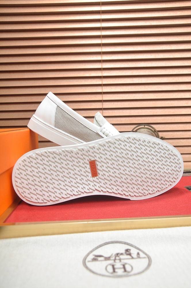 Men  H*ermes Top Sneaker
