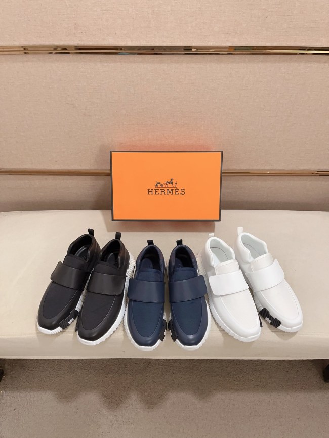 Men  H*ermes Top Sneaker