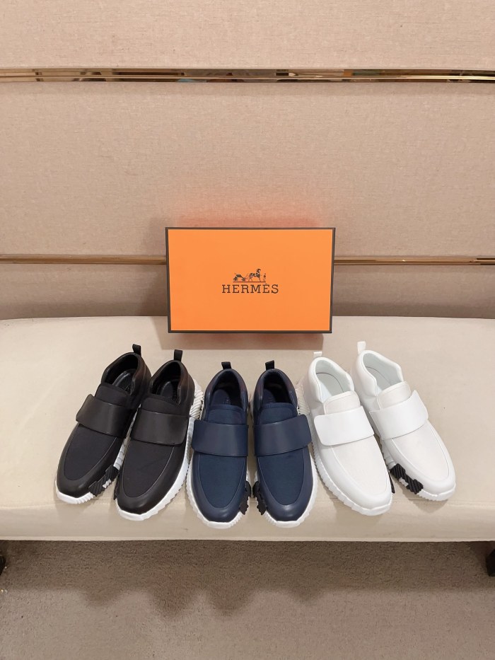 Men  H*ermes Top Sneaker