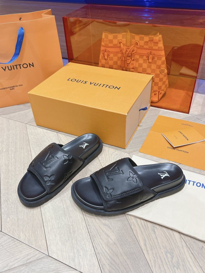 Men L*ouis V*uitton Top Quality Sandals