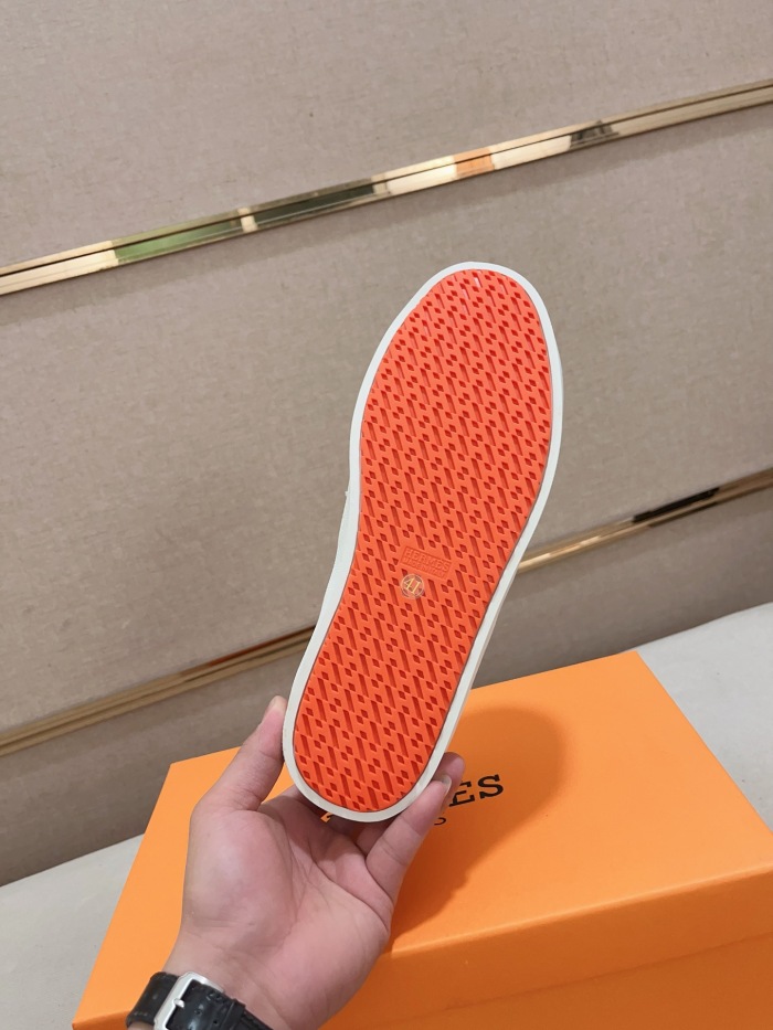 Men  H*ermes Top Sneaker
