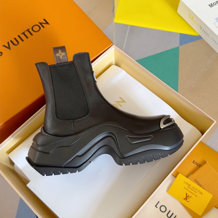 Men L*ouis V*uitton Top Quality Boot  7CM