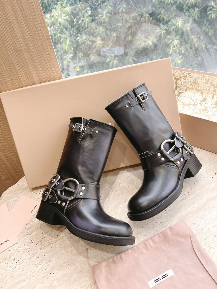Women M*iu M*iul Top Boot