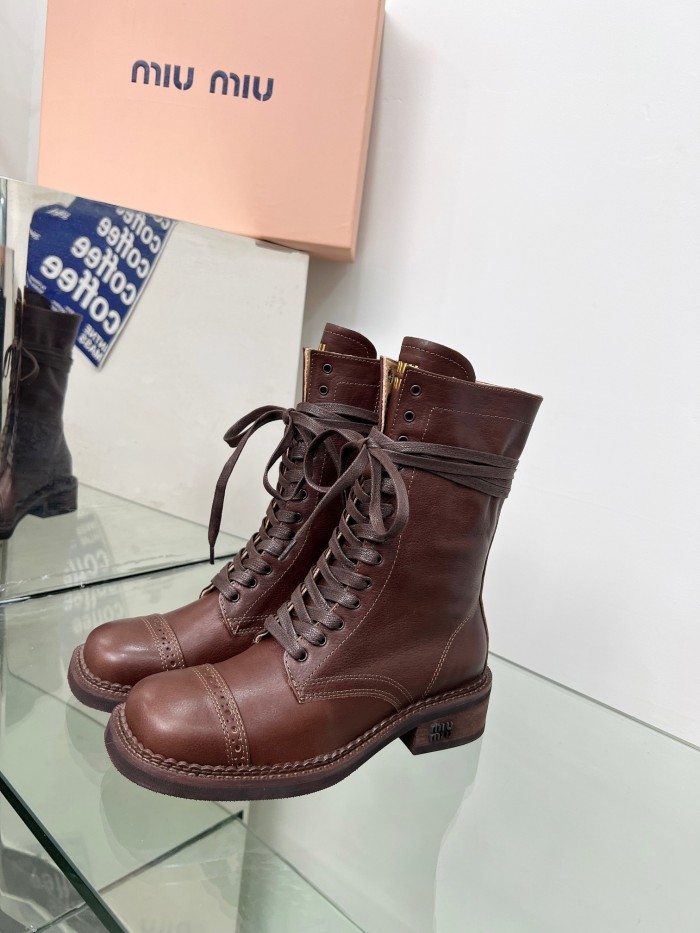 Women M*iu M*iul Top Boot