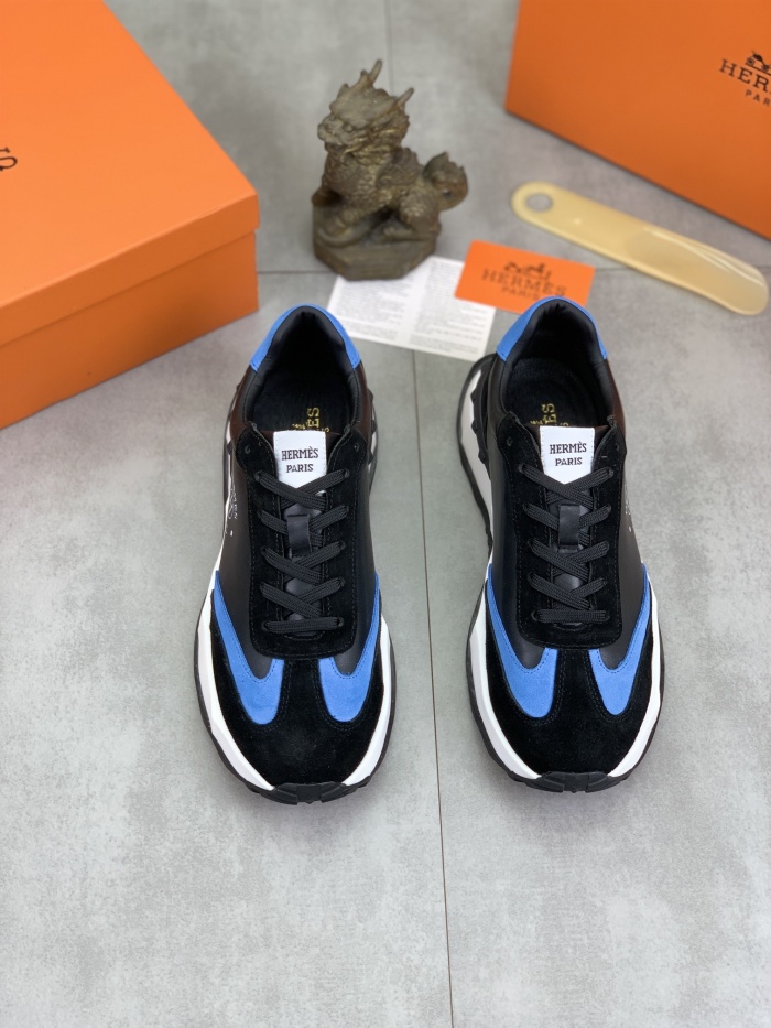 Men  H*ermes Top Sneaker