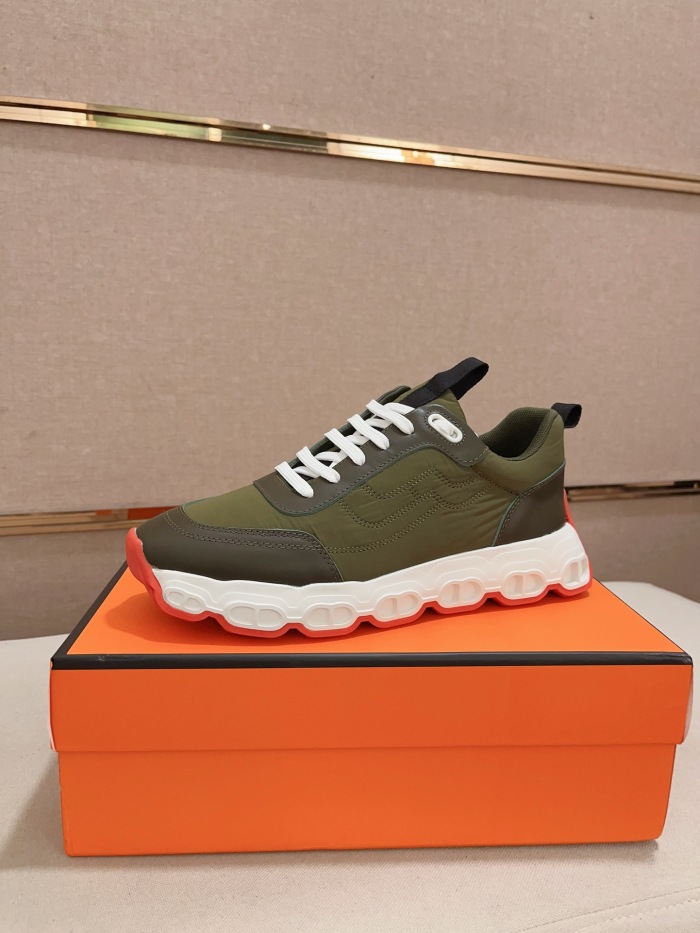 Men  H*ermes Top Sneaker