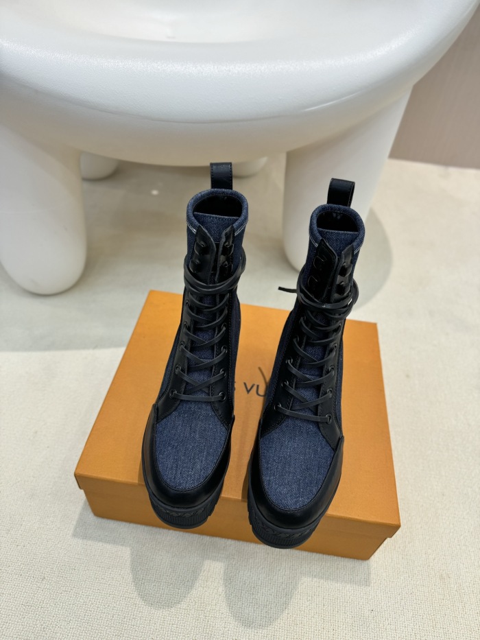 Women L*ouis V*uitton Top Quality Boot