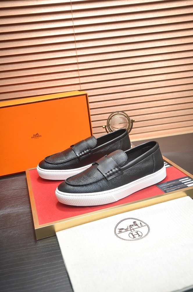 Men  H*ermes Top Sneaker