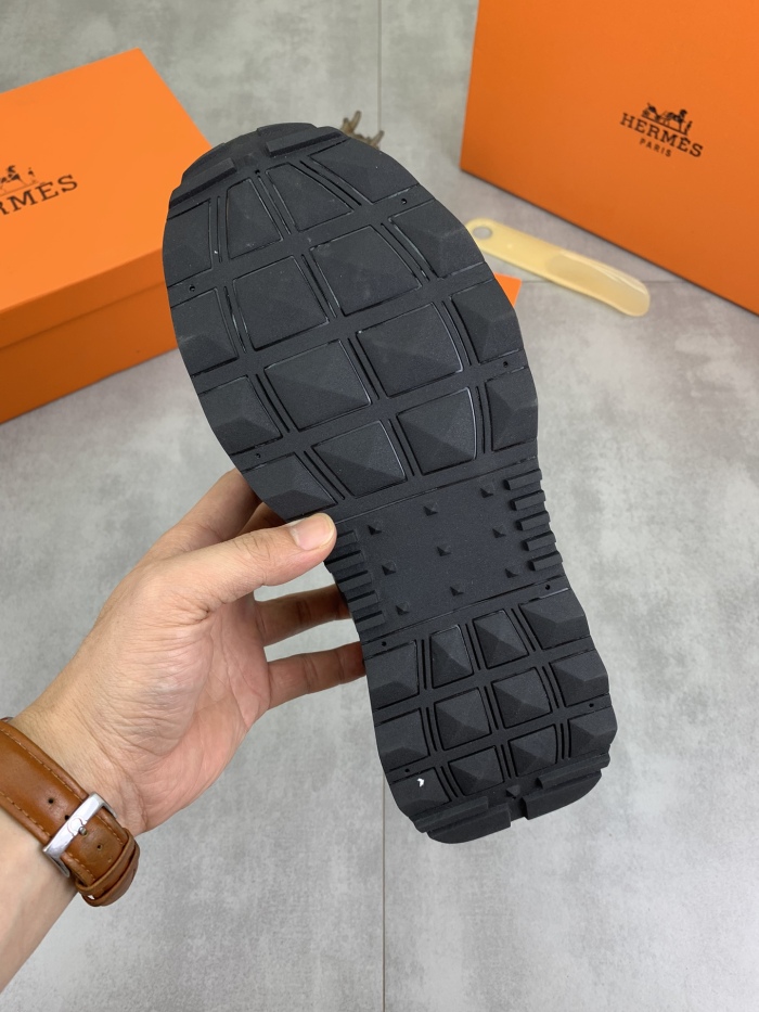Men  H*ermes Top Sneaker