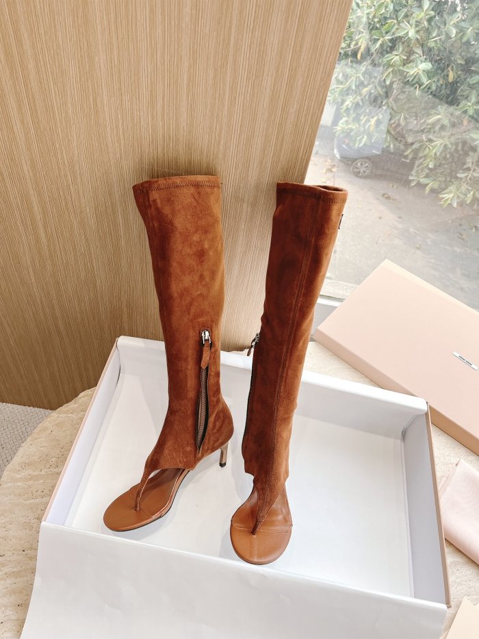 Women M*iu M*iul Top Boot