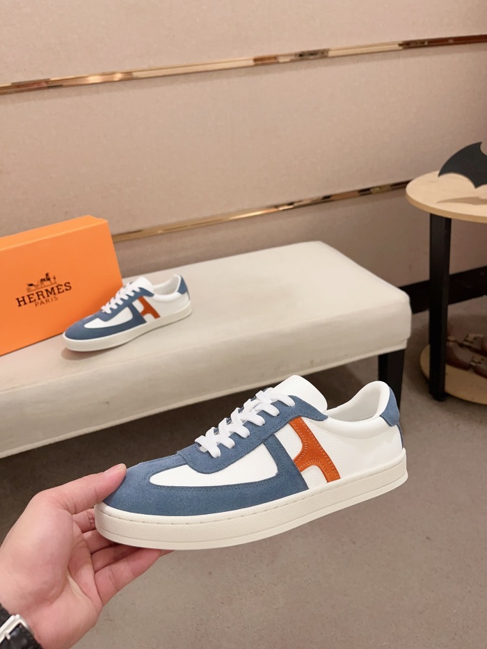 Men  H*ermes Top Sneaker