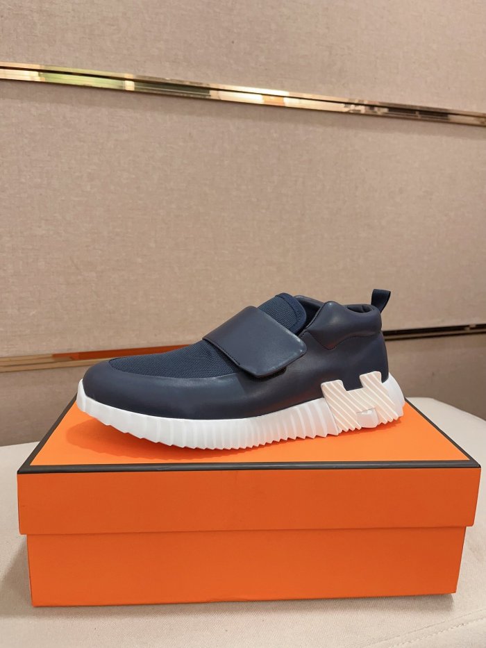 Men  H*ermes Top Sneaker