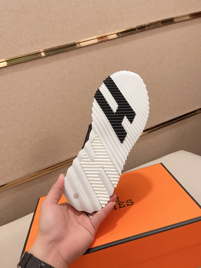Men  H*ermes Top Sneaker