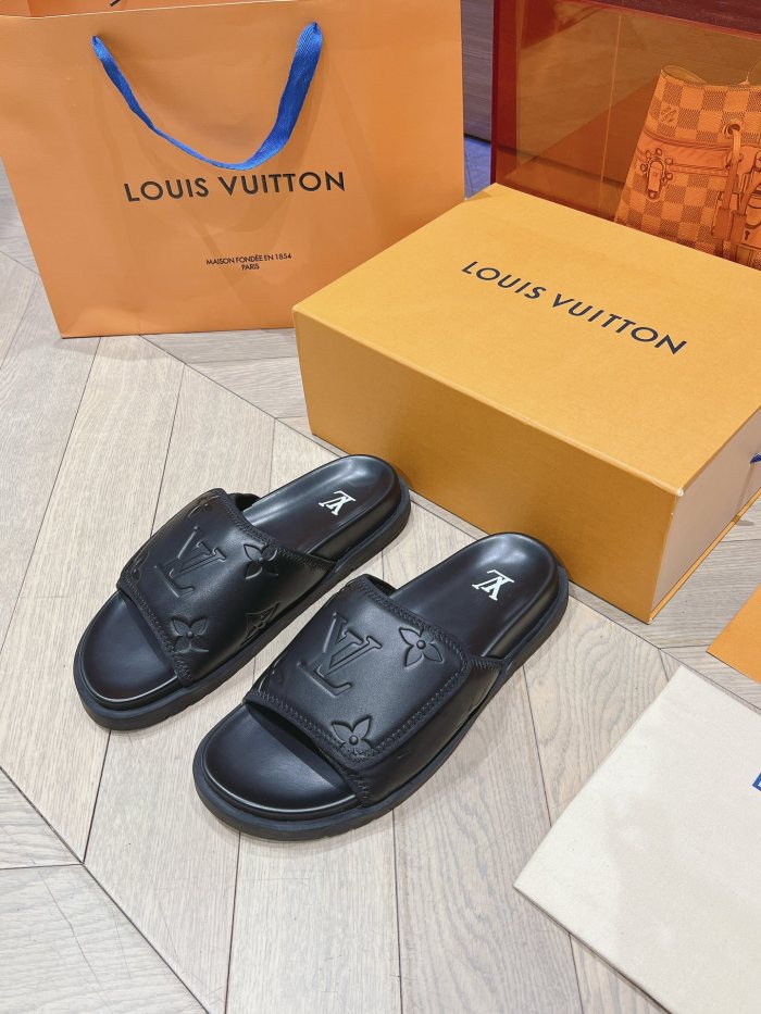 Men L*ouis V*uitton Top Quality Sandals