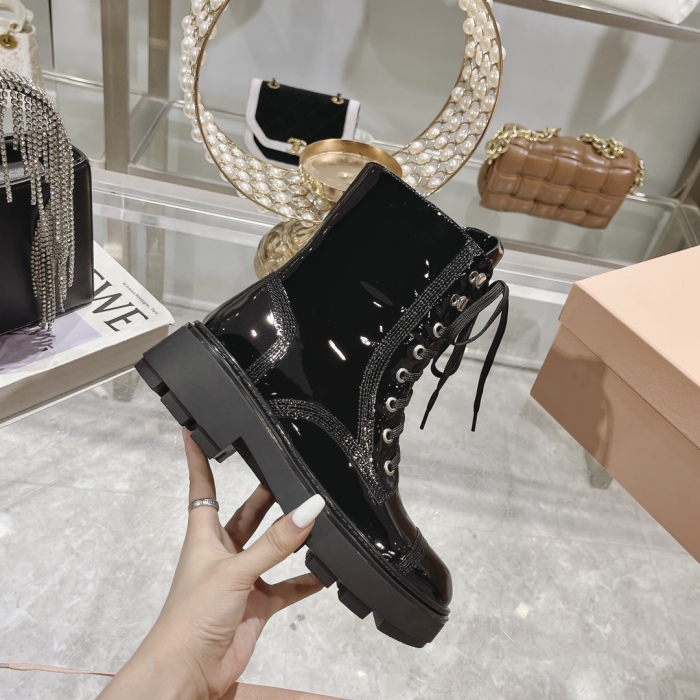 Women M*iu M*iul Top Boot
