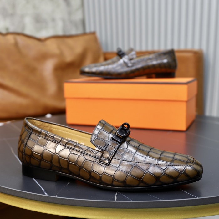Men  H*ermes Top Sneaker