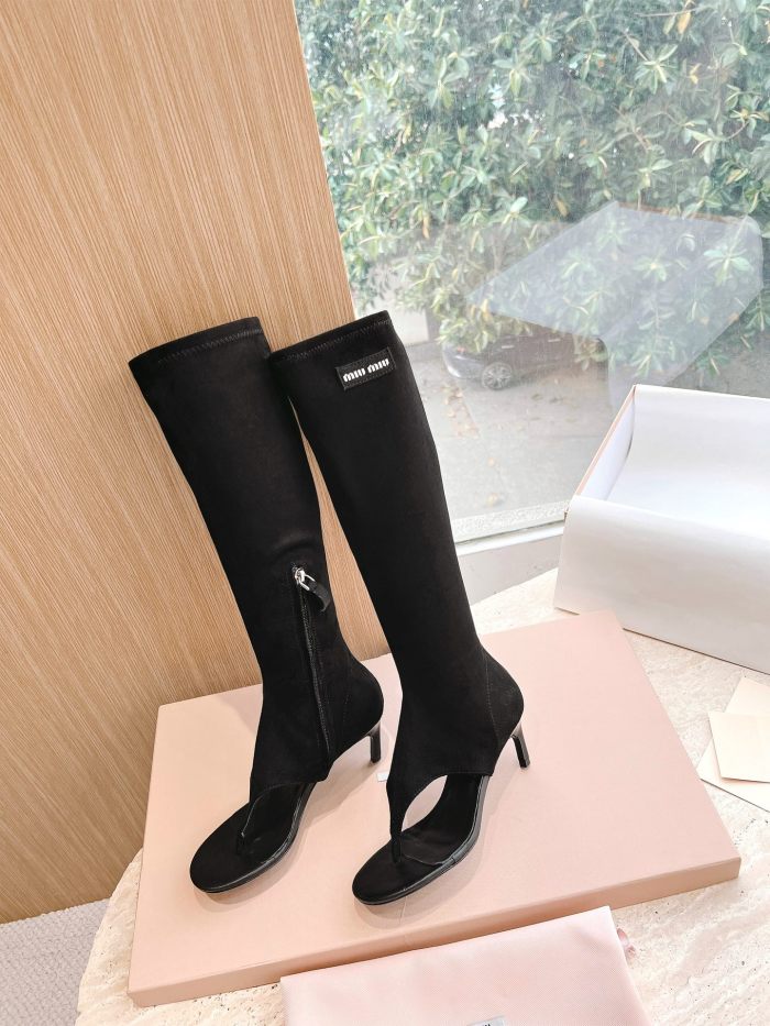 Women M*iu M*iul Top Boot