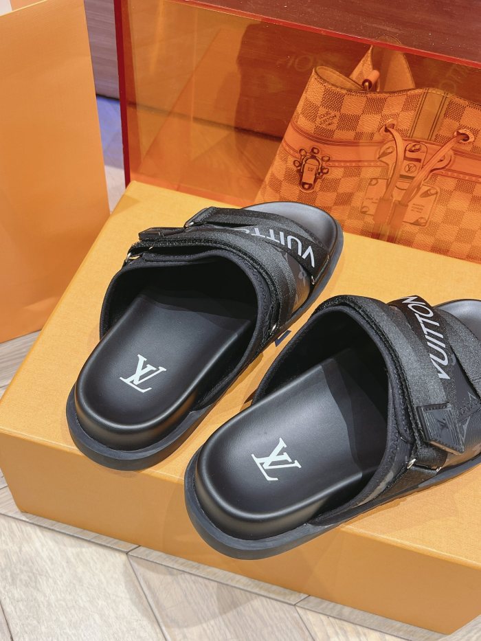 Men L*ouis V*uitton Top Quality Sandals