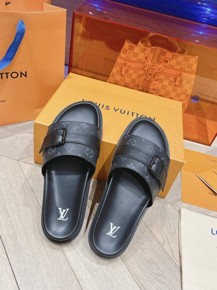 Men L*ouis V*uitton Top Quality Sandals