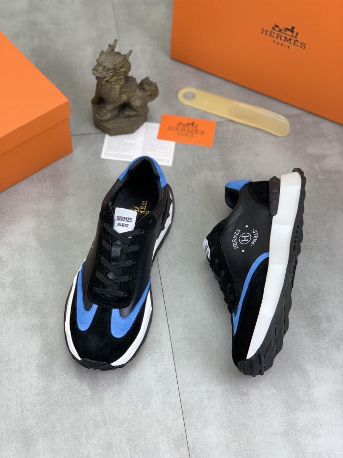 Men  H*ermes Top Sneaker