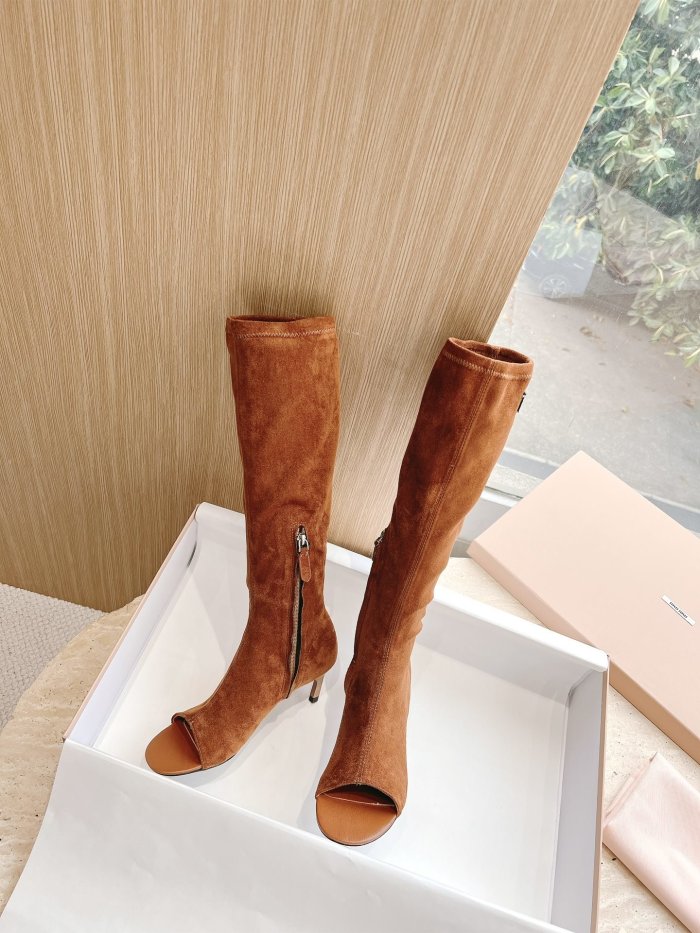 Women M*iu M*iul Top Boot