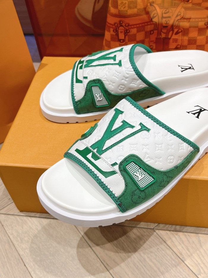 Men L*ouis V*uitton Top Quality Sandals