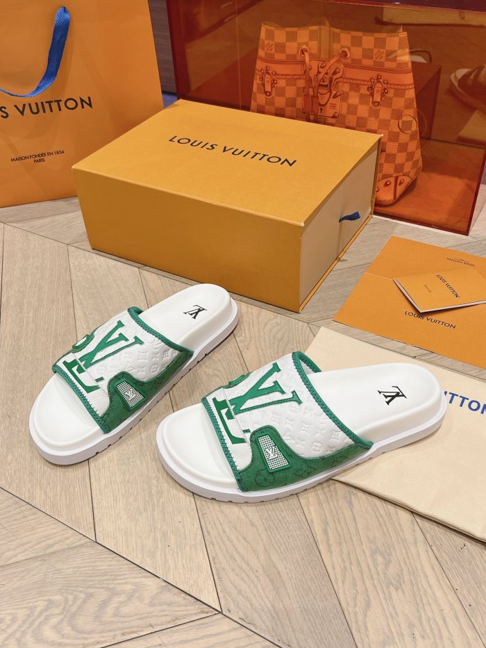 Men L*ouis V*uitton Top Quality Sandals