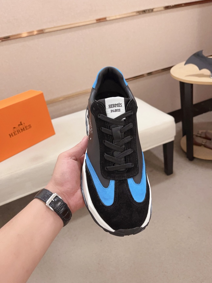 Men  H*ermes Top Sneaker