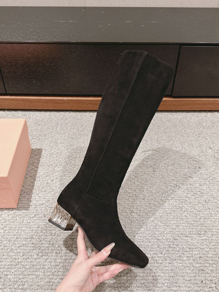 Women M*iu M*iul Top Boot