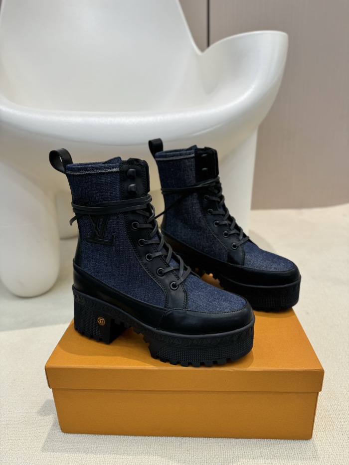 Women L*ouis V*uitton Top Quality Boot