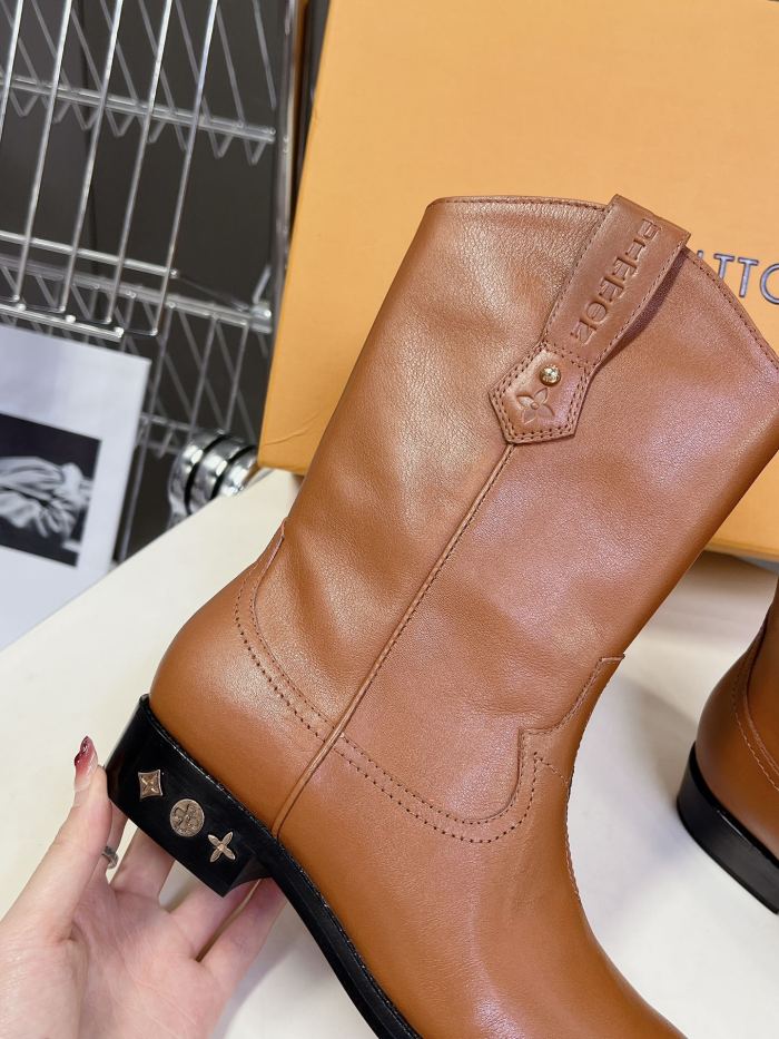 Men L*ouis V*uitton Top Quality Boot